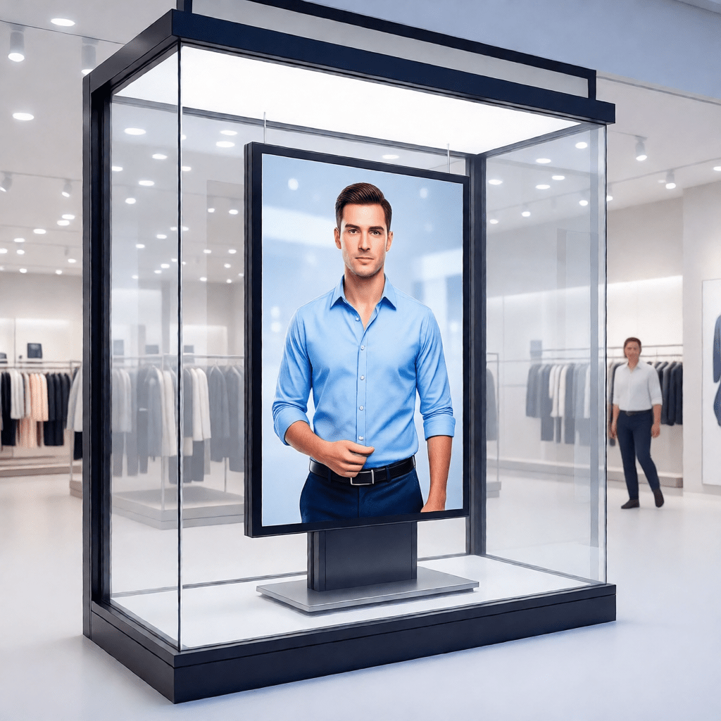 agenzia-myappweb-italia-monitor-vetrina-negozio-abbigliamento